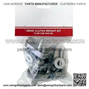 Club Car Golf Cart Drive Clutch Weight Kit (Gas 1992+)