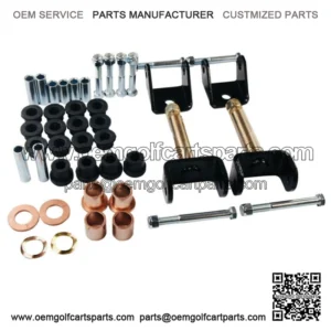Golf Cart Front End Repair Kit For Club Car DS 93-Up, W/ King Pin & Bushing Kit