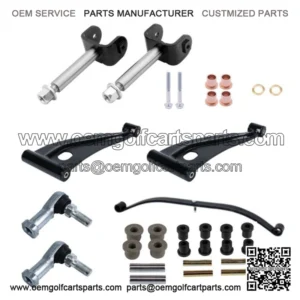 Golf Cart Front Repair Kit For Club Car Precedent, King Pin/ Control Am/Bushing