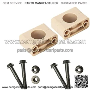 Golf Cart Brake Block Mounting Set Fits Club Car DS Carryall Golf Cart 1981-Up Replaces 1011402