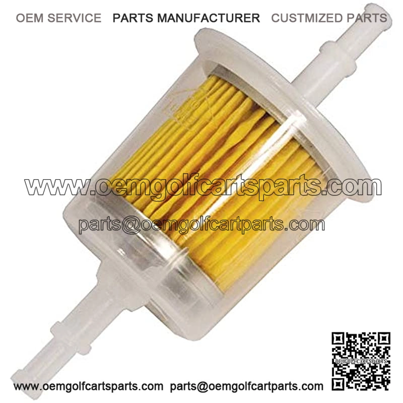 Stens Fuel Filter 120-444 Replacement for: Briggs & Stratton 430447, 433447, 437447, 589447 for 3-Cylinder Water Cooled, Gas Engines, Club Car Gas 1984-1988, Gas 2-Cycle 1963-1995 498688