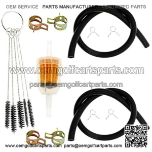 1/4Inch Fuel Line Gas Filter for E7187-82150 GY20709 JN3-F4560-00 JN6-F4560-00 KH-25-050-22-S1 M147272 PM244 E100 E110 E120 E130 E140 LA100 LA105 LA110 LA115 LA120 LA125 LA130 LA135 LA140 LA145