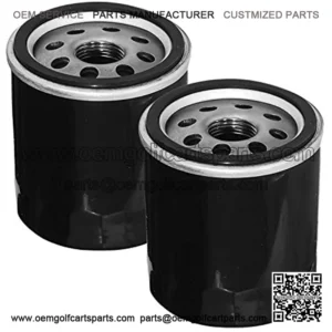 Filtro de aceite 1016467 41016467 repuesto para carritos de golf Club Car DS y Precedent 1992 en adelante con motor Kawasaki FE290 y FE350 (paquete de 2)