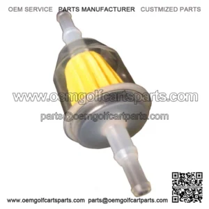 24 Fuel Filter:Club Car,Craftsman,Fits Cub Cadet,Fits Exmark,E-Z-GO,Fits John De