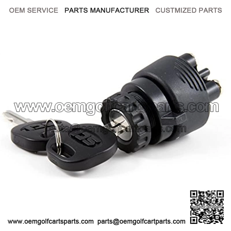 GOLF CARTS UNIVERSE Golf Cart Ignition Key Switch Off/ON/ON Club Car EZ-GO Yamaha