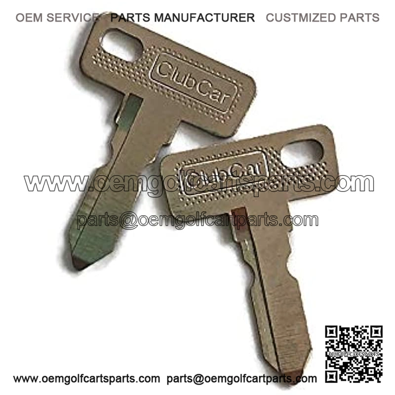 Club CAR Keys Replacement - Set of 2