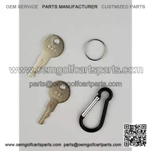 Aree 17063-G1 Ignition Keys Compatiable with EZGO (1982-Up) Gas and Electric Golf Cart Replacement Ignition Key (2PCS)