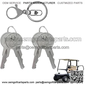 Golf Cart Keys Golf Cart Replacement Ignition Keys 4PCS Fit for EZGO Gas and Electric 1982-Up
