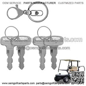 Golf Carts Keys 4 PCS Golf Cart Replacement Ignition Keys for Yamaha G14 G16 G19 G22 G29/Drive Golf Cart OEM# JU2-H2511-00 Gas/Electric