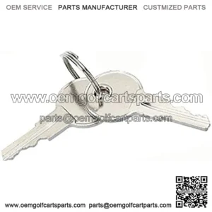 EZGO Replacement Golf Cart Keys (2 Pack)