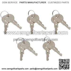 Ignition Keys (10 PCS) Fits CLUBCAR EZGO Yamaha Golf carts