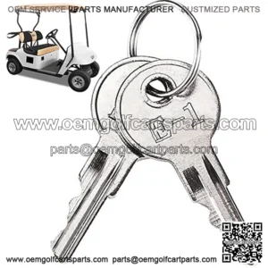 Golf Cart Key for Golf Cart EZGO 1982-up (Gas/Electric) Ignition Key Replacement Part 17063-G1 17063G1