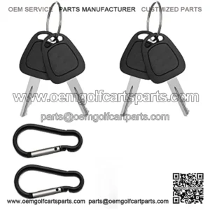 Universal EZGO Replacement Golf Cart Keys for EZGO 1982-up Electric and Gas, 2/4/6/8/10 PCS, OEM# 17063-G1 605946 611282 606993 609680 609692