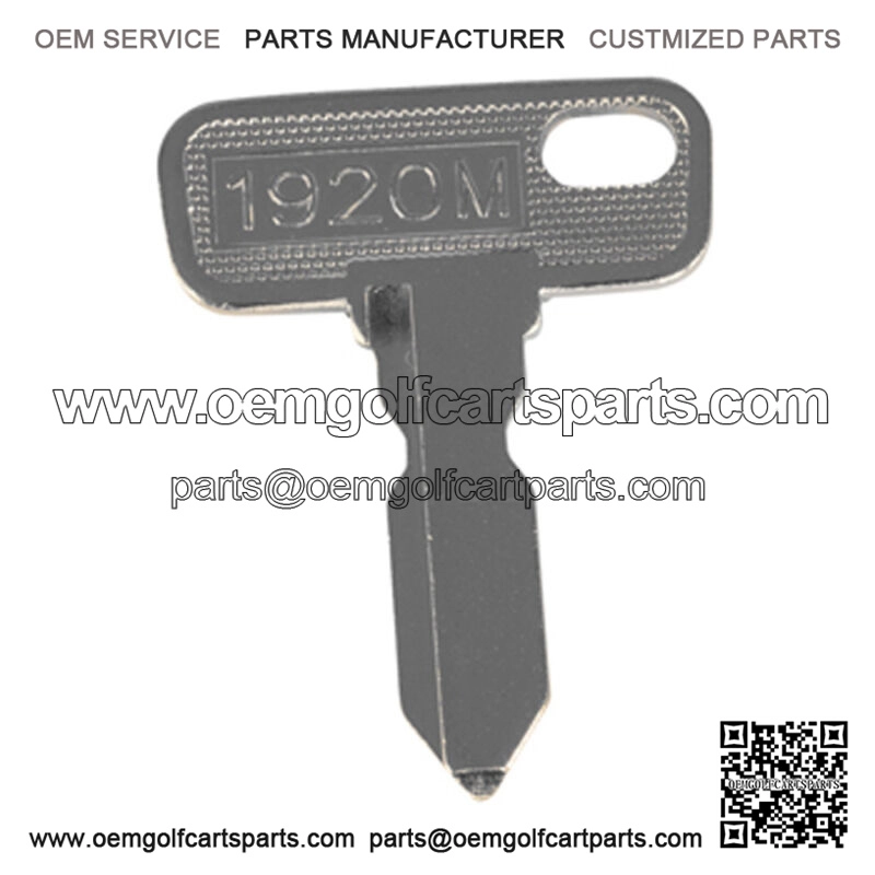 Set of 5 Club Car DS / Precedent Golf Cart Replacement Keys Fits 1983.5-Up