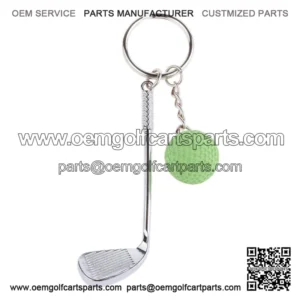 Mini palos de golf con bolas Colgante con encanto Llavero deportivo Llavero Llavero Regalo  Llavero
