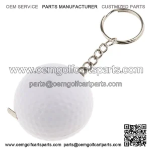 Divertido Llavero con Colgante de Pelota de Golf Blanca Llavero de Cinta de 100 Cm Llavero de Cump  Llavero colgante de la pelota de golf