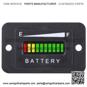 Indicador de Carga Bater??a LED Digital 12V / 24V / 36V / 48V de Indicador medidor para Golf Cart (BI QC02581-03