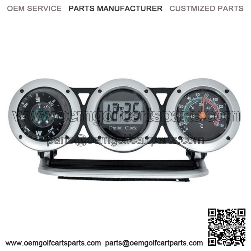 Bell Clock/Compass /Thermometer Combo for Golf Cart