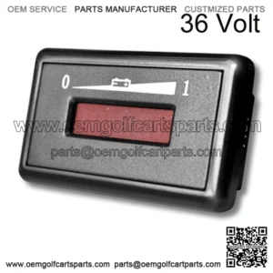 Horizontal 36 Volt Digital State of Charge Meter