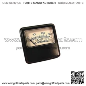 30A Square Ammeter Gauge for Golf Cart Charger