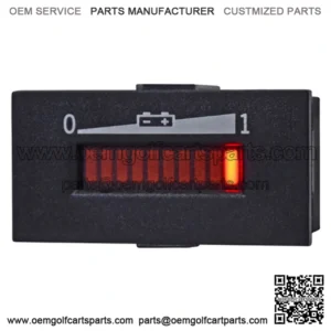 36 Volt Golf Cart Horizontal Digital Battery Charge Indicator