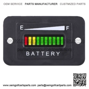 US 36V LED Volt Battery Indicator Meter Gauge For EZGO Club Car Golf Cart Boat