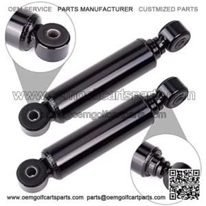 Club Car Precedent&DS Shocks,Golf Cart Front and Rear Shock Absorbers for Club Car DS G&E 1988-up,Precedent G&E 2004-up,Replace OEM:1014235,1014236,1010991,1015813,1013164(2 Front+2 Rear Shocks)