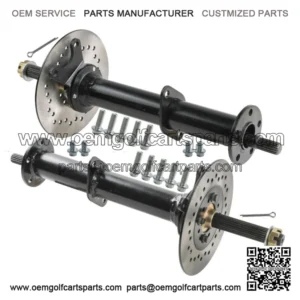 40" Differential Rear Axle Kit Drive Shaft, Brake Disc For Go Kart Golf Cart ATV