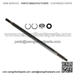 Golf Cart Rear Axle Shaft Driver Side W/ Bearing For EZGO TXT Electric 1994+