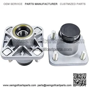 Kit de rodamientos de rueda delantera para carrito de golf de repuesto para coche Club DS Gas/Electric 1982-2002 1011892 11011102 1011153 1011889 1011894 paquete de 2