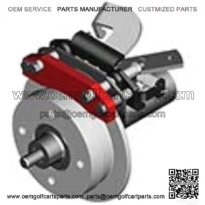 Revenge Golf Cart Parts & Accessories Club Car DS Golf Cart Rear Disc Brake Kit