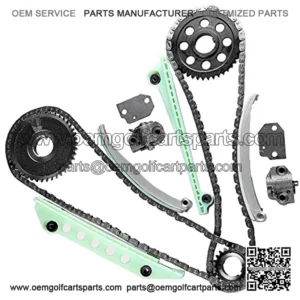 Timing Chain Kit Cam Gear Crank Sprocket Tensioners Guide Rails fits for 1997-2010 Ford F-150 Explorer Expedition 4.6L SOHC VIN 6 W 90387SG