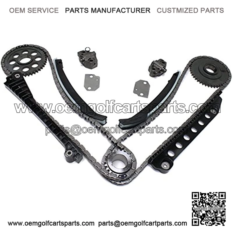 Evan-Fischer Timing Chain Kit Compatible With Ford F-250 F-150 F-350 Expedition Excursion E-150 E-250 E-350 Econoline Club Wagon 2002-2008 8 Cyl 5.4L