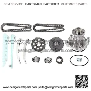 Timing Chain Kit & Water Pump Compatible with Ford - 2003-2007 E-150, 2003-2005 E-150 Club Wagon, 1999, 2001-2002 E-150 Econoline 4.6L 281Cu. In. V8 GAS SOHC Naturally Aspirated