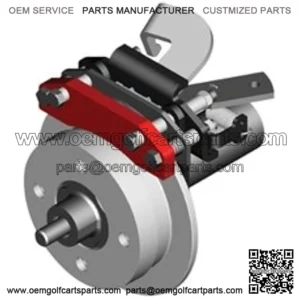 Revenge Golf Cart Parts & Accessories EZGO TXT Electric Golf Cart Rear Disc Brake Kit