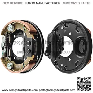 Golf Cart Brake Assembly for EZGO TXT PDS?Medalist?and Yamaha?Golf Carts?G14 G16 G19 G20 G21 G22 Driver Side and Passenger Side, Includes Brake Shoes, OEM# 70998-G01 70998-G02