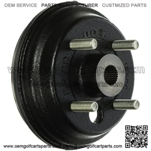 E-Z-GO Part Number 21807G2 Brake Drum, Black