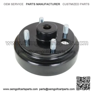 Rear Wheel Brake Drum Rear Hub For EZGO TXT Golf Cart W/ Small Spline 19186-G1P