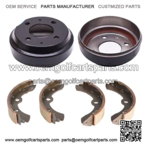 Gas/Electric Golf Cart Brake Drums Shoes Kits for Yamaha G1, G2, G8, G9 (82-92)