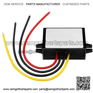 DC/DC Converter Regulator 36V 48V Step Down to 12V 2A 24W Reducer Buck Power Converter Waterproof Module Transformer for Golf Cart Club Car
