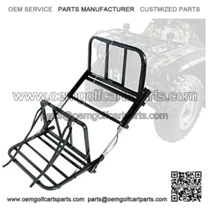 Great Day Custom Cart Front Power Loader 350 lbs Capacity - Aluminium Finish, PL250, Black