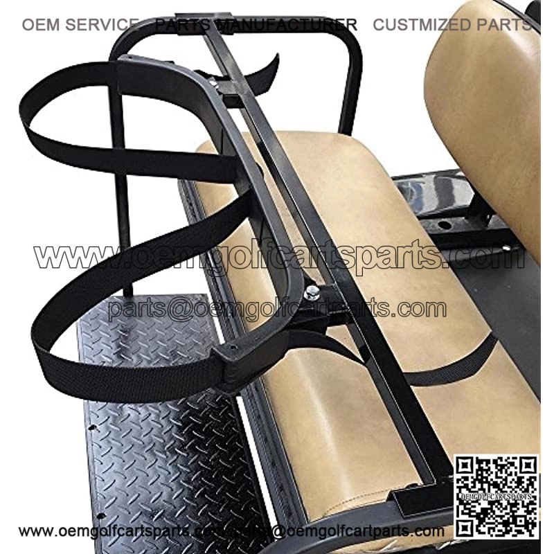 COLIBROX Golf Bag Holder Bracket Attachment Cart Rear Seat Club Car