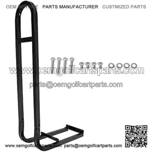 BLACKHORSE-RACING Golf Cart Rear Safety Grab Bar Fits Club Car, Yamaha