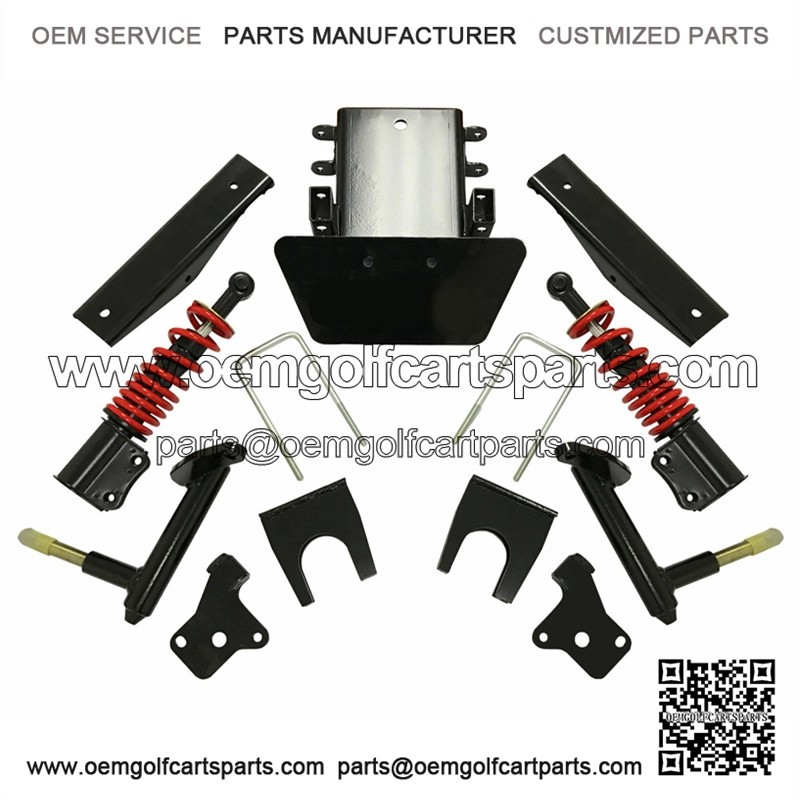 6" RXV Heavy Duty Double A-Arm Lift Kit with Built-In Coil-Over Shocks (Fits 2008-2013 RXV Electric)
