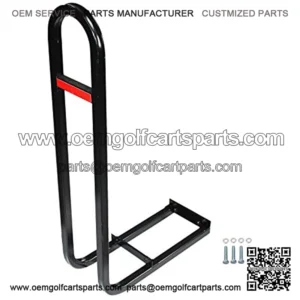 Golf Cart Rear Seat Safety Grab Bar Fits Club Car,EZGO, Yamaha + Bonus Reflector,Golf Car