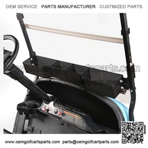 Golf Cart Front Basket Dash Storage/Tray Organizer Rack for Club Car DS & Precedent 2001-up