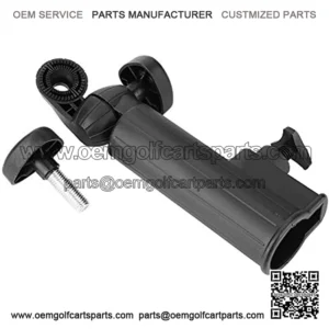 Cart Umbrella Holder - Push Cart Umbrella Holder Push Cart Umbrella Holder Adjustable Plastic Stand Push Pull Bike Cart Car (Black)