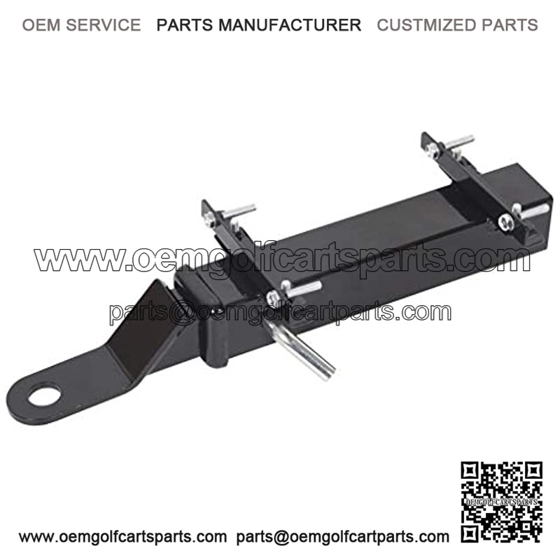 Golf Cart Universal Rear Hitch with Receiver for Step on Back Compatible with Yamaha