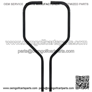 EZGO TXT Universal Rear Strut Supports ?C 2 Rear top Struts for Club cart Extended Roofs & Installation Hardware