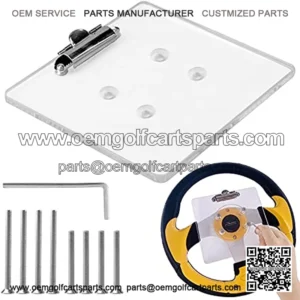Golf Cart Scorecard Holder for Club Car Yamaha - 0.23??Thickness/More Sturdy
